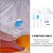 Frcolor Paraffin Wax Bath Liner Gloves & Booties Set - Terry Spa Accessories for Hand & Foot Care - Moisturizing White - Buy Online on GoSupps.com