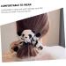 minkissy Panda Hair Band Hair Bun Rope Head Bands for Womens Hair Cute Animal Scrunchies Hair Ties for Women Towel Microfiber Scrunchie Hair Bands for Women Ponytail Cloth Miss Elasticity - Buy Online on GoSupps.com