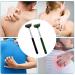 Jitnga 2-Pack Back Scratcher for Itching High-Quality Extendable Stainless Steel 20-68 cm Padded Handle Available in Black & Dark Green - Buy Online on GoSupps.com