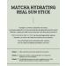 Matcha Hydrating Real Sun Stick 21g - SPF Protection & Moisture | International Shipping - Buy Online on GoSupps.com