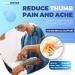 Thumb Brace for Men & Women - Comfortable CMC Spica Splint for Pain Relief Tendonitis & Stabilization - Universal Pink Coral Medium for Right & Left Hand - Buy Online on GoSupps.com