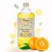 Verena sweet orange massage oil natural cosmetics body oil all skin -rejuvenating and revitalizing massage anti -stress aromatherapy (1l)