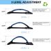 Lumbar Back Pain Relief Device | Multi-Level Back Stretcher for Herniated Disc, Sciatica, Scoliosis | Spine Board & Massager Support in Black & Blue - Buy Online on GoSupps.com