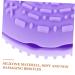 Buy Hemoton Makeup Brush Cleaning Pad Effective Brush Cleaner & Washer 8.3x8.3cm Purple Scrubber for Flawless Makeup - Buy Online on GoSupps.com