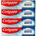 Swiss 4 Pack Bundle Colgate Advanced White Fluoride Toothpaste 100ml x 4 Whiter teeth in 14 days MicroCleansing Crystals Clinically proven Protects against surface stains