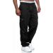 THWEI Men's Cargo Pants Drawstring Jogger Trousers - X-Large Black - Buy Online on GoSupps.com