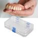 Buy Durable Transparent Orthodontic Box | Secure Denture Bath Case & Cup Holder - International Shipping Available - Buy Online on GoSupps.com