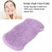Salmue Konjac Sponge Set - 100% Natural Long Wave Type for Deep Cleansing Body & Facial Care - Purple - Buy Online on GoSupps.com
