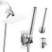 Shower Enema System with 79 Inches Hose Diverter Shower Douche for Men and Women Portable Cleaner Enema Nozzle Kit Cleaner Attachment Enema kit for Colon Cleansing-Enema Shower Attachment