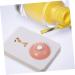 minkissy 1 Set Manicure Practice Base Nail Art Practice Base False Nail Display Nail Art Practice Stands Fingernail Display Stands Nail Painting Stand Japanese Manicure Tools Resin 3.5x3.5cm Pink - Buy Online on GoSupps.com