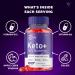 2nd Life Keto ACV Gummies - Advanced Weight Loss Formula with Apple Cider Vinegar - 60 Gummies - Buy Online on GoSupps.com