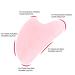 Medimama Rose Quartz Gua Sha Massage Tool for Facial Beauty - Wrinkles, Skin Tightening, Eye Puffiness Treatment, Anti-Aging & Body Relaxation - Pink - Buy Online on GoSupps.com