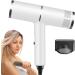 Blow Dryer with Diffuser - Ionic Blow Dryer Low Noise Lightweight Travel Blower Hairdryer for Normal & Curly Hair Hotel Household Dormitory US White - Buy Online on GoSupps.com