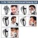 5 in 1 Electric Head Shaver for Bald Men - 7D Floating Cutter USB Rechargeable Rotary Grooming Kit - Buy Online on GoSupps.com