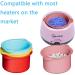 Silicone Wax Pot Insert & Spatula Set - Reusable Liners for Clean Waxing Pot - Ideal for Home or Beauty Shop - Buy Online on GoSupps.com