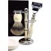 Premium International Shaving Set: Razor Brush Stand Soap & Bowl - Ultimate Grooming Experience - Buy Online on GoSupps.com