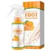 Foot Callus Removal Spray Foot Peel Spray Instant Foot Peeling Spray Orange Oil Foot Callus Remover Spray for Cracked Rough Heels Calluses & Dry Toe Skin Elbow Leg Shoulder Back Knee Use