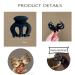 4PCS Ponytail Hair Claw Clips - Anti-Sagging High Ponytail Fixing Hairpins for Women - Frosted Back Head Hair Accessories - Buy Online on GoSupps.com