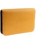 Leather Scissors Salon Hair Barber Shear Hairdressing Holder Pouch Case Bag Simple Classical Style Double Layered Design - Yellow 26 x 17cm - Buy Online on GoSupps.com