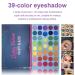 Beauty Glazed Color Fusion 39 Shades Makeup Palette - Highly Pigmented Metallic & Shimmer Eyeshadows Sweatproof & Waterproof - Buy Online on GoSupps.com