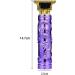 Buy Cordless Hair Clippers for Men - Portable 5.7 Inch Rechargeable Hair Remover with 6 Earpick Tools (Purple) | Best International Shipping - Buy Online on GoSupps.com