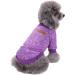 CHBORLESS Pet Dog Classic Knitwear Sweater - Warm Winter Coat for Small Dogs (Medium, Purple) - Buy Online on GoSupps.com