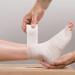 Risen Cohesive Bandage 2 x 5 Yards - 6 Rolls | Self Adherent Wrap for Ankle Sprains & Swelling | Breathable Sports Wrap Tape - White - Buy Online on GoSupps.com