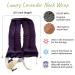 Victoria's Lavender Luxury Aromatherapy Neck Wrap and Eye Mask Set - Organic Lavender and Flax Seed for Hot/Cold Therapy - Lavender Gift Set - Buy Online on GoSupps.com