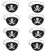 Tuknn 8 piece of eye flap pirate pirates eye flap pirate eye patches eye flaps pirate party pirates accessories pirates decoration children's birthday