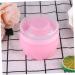 Beatifufu 2 Sets Baby Plush Puff Transparent Baby Powder Boxes Dry Powder Puffs Makeup Puffs Talcum Filling PP Baby Container - Buy Online on GoSupps.com