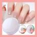 Nail Art Stamper Silicone Manicure Jelly Stamping Head Nail Supply Tools 4.2cm White silicone nail stamper - Buy Online on GoSupps.com