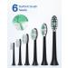 Operan High Power Sonic Electric Toothbrush for Adults and Kids | Smart Timer, 5 Modes, 6 Brush Heads | 40,000 VPM Motor | Fast Recharge, 100 Days Usage | Black - Buy Online on GoSupps.com