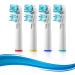 Pack of 4 Generic Dual Clean Replacement Brush Heads Compatible with Oral-B-Braun Electric Toothbrush - Buy Online on GoSupps.com