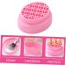 Mikinona Makeup Brush Cleaning Cup Brush Scrubber Mat Cosmetic Brush Cleaning Mat Silicone Brush Washing Bowl Makeup Brush Cleaning Pad Tool Silica Gel Pink Cleaner Beauty Egg - Buy Online on GoSupps.com