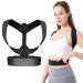 Walbest Posture Corrector for Men & Women - Adjustable Back Support Brace for Pain Relief & Comfort - Black - Buy Online on GoSupps.com