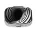 Black and White Printed Square Pill Box Portable Travelling Pill Box Medicine Organiser