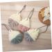 4 Pcs Bath Bouquet Bath Tub Cleaner & Exfoliating Shower Loofah Balls - Japanese-Style Sponge for Ultimate Clean & Relaxation - Buy Online on GoSupps.com
