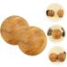 Ultechnovo Wooden Massage Balls - 2 Pack Acupressure Therapy & Meditation Device for Hand & Body Relaxation - Buy Online on GoSupps.com
