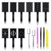 15PCS Magnet Nail Art Tool Set  Magnets for Cats Eye Gel Polish Cat Eye Magnet with Double Head Flower Design Nail Magnet Pens And Strong Magnet Stick  Suitable for DIY  Nail salon  Studio or Home