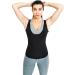 Sweat Shaper Women's Premium Sauna Vest Tank Top - Large-X-Large Black - Buy Online on GoSupps.com
