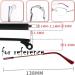 CASOTA Eyeglass Replacement Temples - 1 Pair Metal Arm Legs for Sunglasses - Purple Repair Parts for Eyewear - Buy Online on GoSupps.com