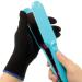 Courti 2PC Heat-Resistant Gloves | Protective Heating Gloves for Curling Iron & Rod | Random Blue Pink Colors - Buy Online on GoSupps.com