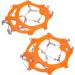 2pcs Set 12 Teeth Crampons for Mountaineering & Snowshoeing Durable Versatile Accessories for Adventurers - Buy Online on GoSupps.com