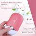 AREMOD Eyelash Extensions Cooling Blower Mini Fan - USB Rechargeable Handheld Makeup Fan for Lash Extensions (Pink) - Buy Online on GoSupps.com