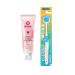 Tongue cleaner-brush set tongue cleaning gel tongue scraper fought bad breath deodorant mint fragrance to remove bad breath and fresh breath (1 piece)