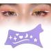Kokiya Eyeliner Stencil Makeup Tool Multipurpose Eye Makeup Aid Easy to Use Silicone Eyeliner Aid for Girls Women Purple - Buy Online on GoSupps.com