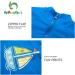 UPF 50+ Baby Boy Swimwear Set with Sun Hat | 18-24 Months Sailboat Design - Buy Online on GoSupps.com