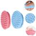 CLISPEED 3 Sets Silicone Shampoo Brush - Portable Hair Massage & Bath Brushes for Ultimate Scalp Care - Buy Online on GoSupps.com