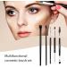 Eyebrow Brush Bevelled Make-Up Brushes Eye Make-Up Paints Angled Eyeliner Brush Concealer Brush Bevelled Eyebrow Brush Double Ended Eyelash Brush - Buy Online on GoSupps.com