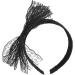 SUNTRADE Women 80's Party Lace Headband with Bow 80s Costumes Accessories Set of 3 - Buy Online on GoSupps.com